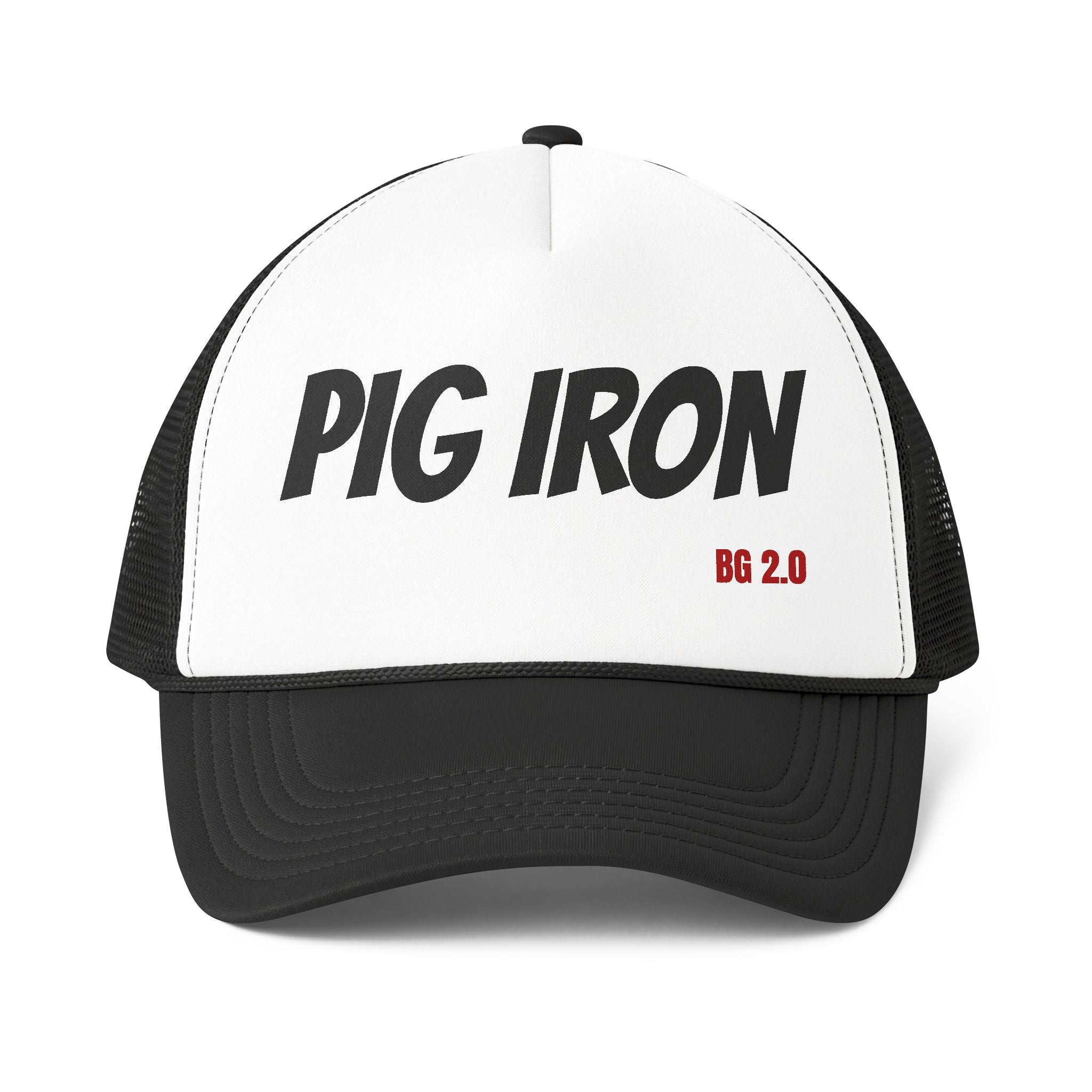 Pig Iron Trucker Cap — Bold Vintage Mesh Back Hat
